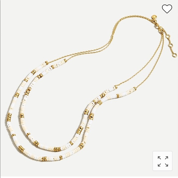 J.crew Layered chevron bead necklace - Picture 1 of 10